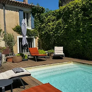 Le 52 En Provence - Ou En Dans Authentique Mas De Village Avec Piscine Au Pied Du Luberon , Robion France